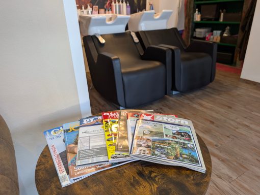 Ausgelegte Zeitschriften - Die Schnitte